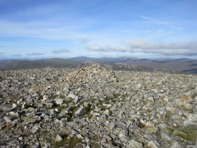 NO1780 : Summit of Carn an Tuirc