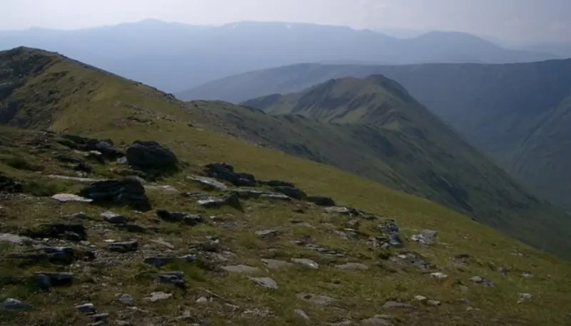 NH0744 : West from Sgurr Choinnich